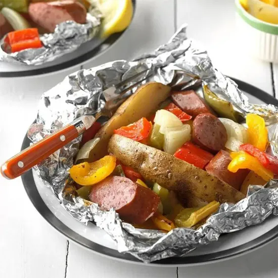 Kitchen Aluminum Foil Roll for Food Packing