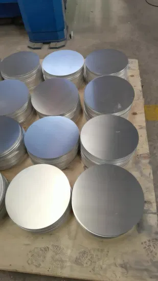 Cerchio rotondo in lamiera di alluminio 1050 1060 Disco circolare in alluminio per pentole Produttore cinese